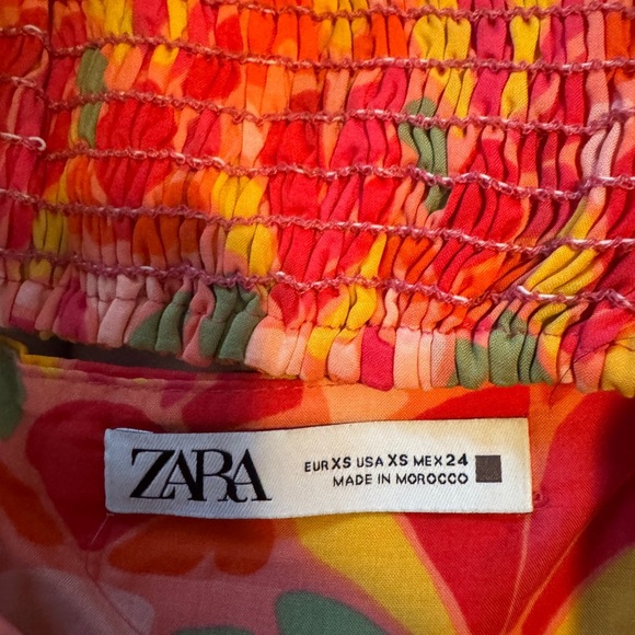 Zara Floral Midi Dress - Picture 3 of 4